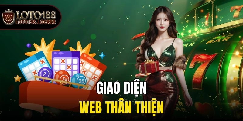 Giao diện web thân thiện